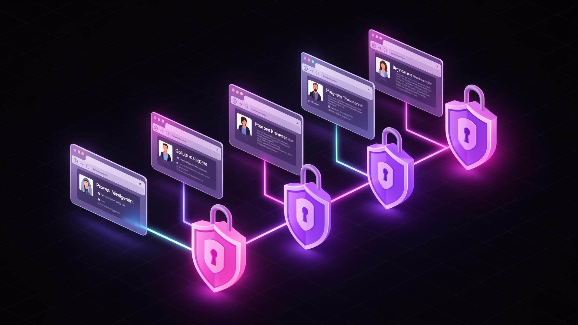 Cada perfil do AdsPower com seu próprio proxy dedicado