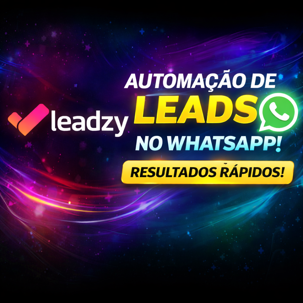 Leadzy WhatsApp para X1 e Afiliados 5 números