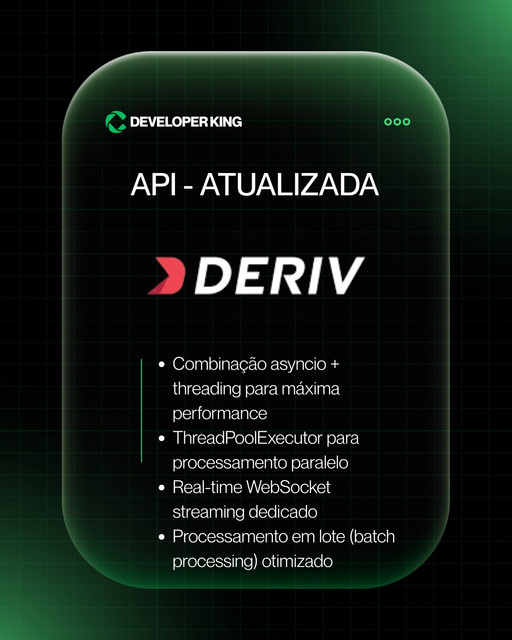 API DERIV/BINARY ATUALIZADA 2026