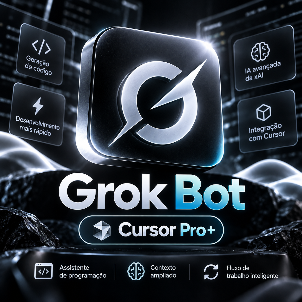 Grok Bot + Cursor Pro+ – Acesso Premium