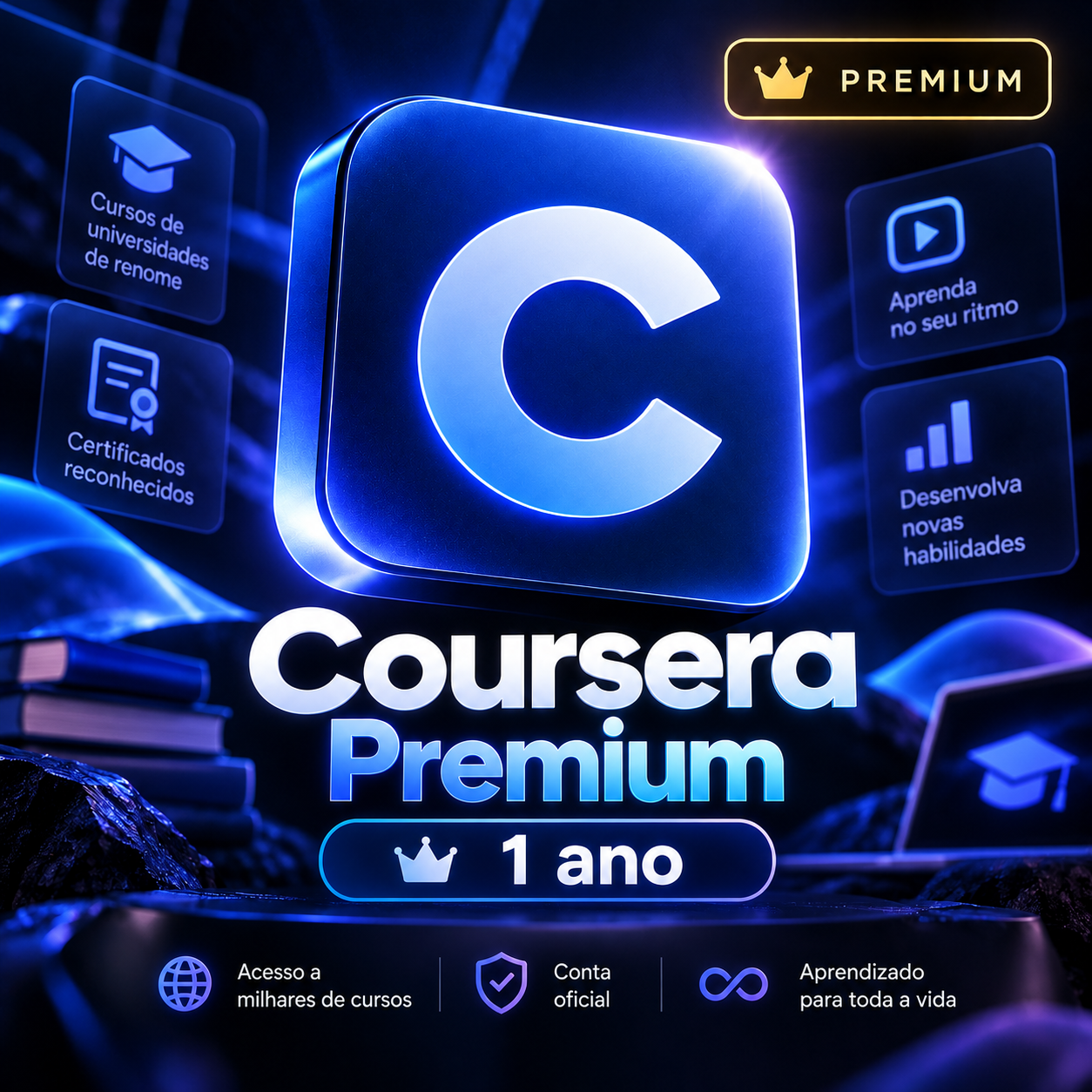 Coursera Premium – Acesso por 1 Ano!
